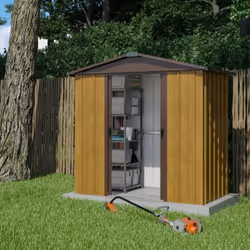 Description générale Cet abri de jardin en métal Yardmaster est une solution élégante et pratique pour optimiser votre espace ...