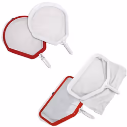 Notre kit d'épuisettes de fond et de surface est l'outil indispensable pour maintenir votre piscine propre et accueillante. F ...