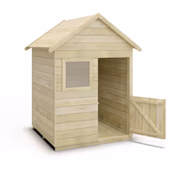 Elégante avec sa teinte naturelle, cette maisonnette EMY sera du bel effet au sein de votre espace extérieur. Hautement résis ...