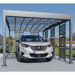 Excellence et Design avec le Carport Aluminium Trigano - LIBECCIO Sublimez l'accueil de votre véhicule avec notre Carport Alu ...