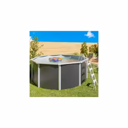 Description générale Intégrez une touche de modernité à votre jardin avec notre Piscine Hors Sol VARUNA Ø 3,65 x 1,32 m. Son  ...