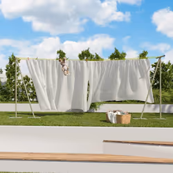 Description générale Découvrez l'étendoir à linge Windy, le choix parfait pour sécher votre linge en plein air. Avec sa teint ...