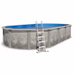 Piscine Ovale LIBERTY - L'Élégance et la Convivialité dans Votre Jardin Profitez d'un été inoubliable avec la piscine ovale L ...