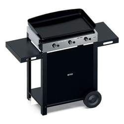 Eno Initial Grill Chariot Gaz Noir, Acier inoxydable 6300 W