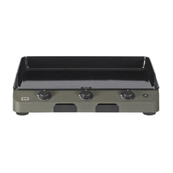 Plancha gaz ENO FUSION 75 Gris cargo 3 brûleurs à poser, 74x40 cm
