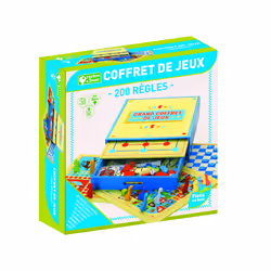 JEUJURA GRAND COFFRET DE JEUX - 200 REGLES