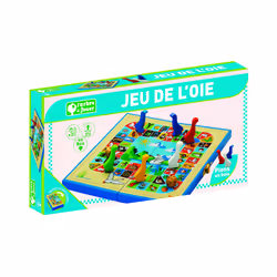 JEUJURA Jeu De L'Oie - Coffret En Bois