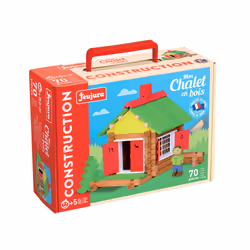 JEUJURA Mon Chalet En Bois - 70 Pieces