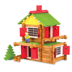 JEUJURA Mon Chalet En Bois - 135 Pieces