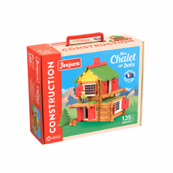 JEUJURA Mon Chalet En Bois - 135 Pieces
