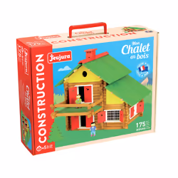 JEUJURA Mon Chalet En Bois- 175 Pieces