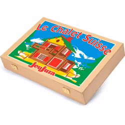 JEUJURA Chalet - 175 Pieces - Coffret Bois, 5 an(s), Bois, 175 pièce(s), 3,78 kg