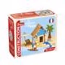 JEUJURA LA CABANE DE PLAGE - 55 PIECES, France, CE EN71, 220 mm, 85 mm, 185 mm