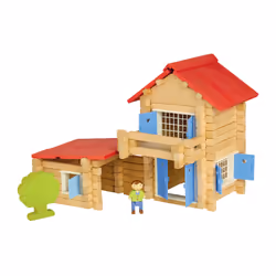 JEUJURA La Maison En Bois - 140 Pieces