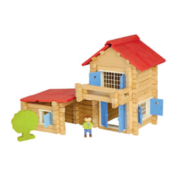 JEUJURA La Maison En Bois - 140 Pieces