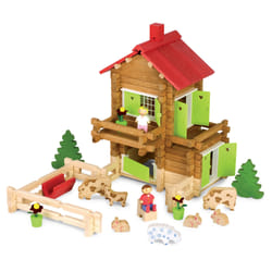 JEUJURA Chalet De La Montagne - 175 Pieces
