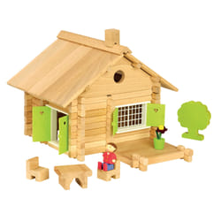 JEUJURA Maison En Rondins - 135 Pieces