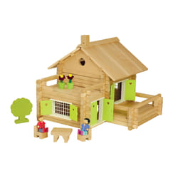 JEUJURA Maison En Rondins - 175 Pieces