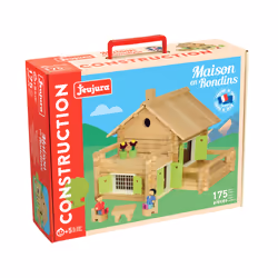 JEUJURA Maison En Rondins - 175 Pieces