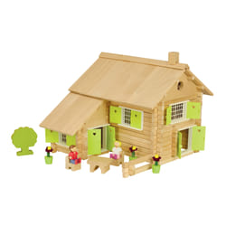 JEUJURA Maison En Rondins - 240 Pieces