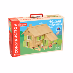 JEUJURA Maison En Rondins - 240 Pieces
