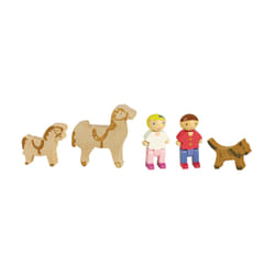 JEUJURA Coffret 2 Personnages Et Chevaux