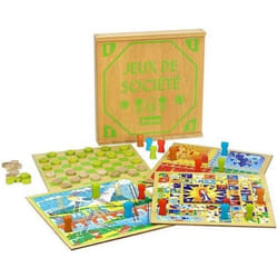 JEUJURA COFFRET DE JEUX - PLATEAUX EN BOIS