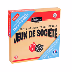 JEUJURA Coffret De Jeux Traditionnels Bois