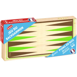 JEUJURA JEU DE BACKGAMMON - COFFRET PLIANT