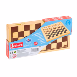 JEUJURA Jeu De Dames - Coffret Pliant