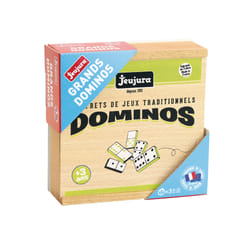 JEUJURA Grands Dominos Bois - Coffret Bois
