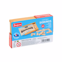 JEUJURA Dominos En Bois - Coffret En Bois