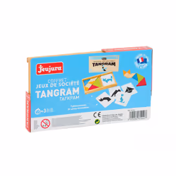 JEUJURA Tangram En Bois - Coffret En Bois