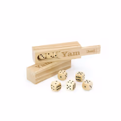JEUJURA Coffret En Bois - Yam, unisexe, Bois, Multicolore, 01-01-2018, France, CE,EN71