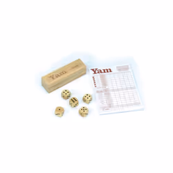 JEUJURA Yam : Coffret En Bois Et Bloc, unisexe, Bois, Papier, Multicolore, 01-01-2018, France, CE,EN71