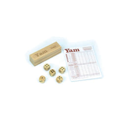 JEUJURA Yam : Coffret En Bois Et Bloc
