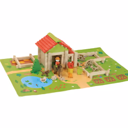 JEUJURA Ma Premiere Petite Ferme- 80 Pieces