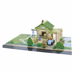 JEUJURA MA PREMIERE MAISON - 80 PIECES, France, CE EN71, 320 mm, 110 mm, 270 mm