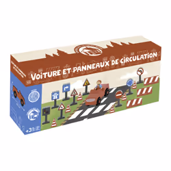 JEUJURA VOITURE ET PANNEAUX DE CIRCULATION - Vue supplémentaire 2
