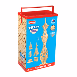 JEUJURA 3Xl - 300 Pieces, 4 an(s), Bois, 300 pièce(s), 3,43 kg