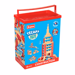 JEUJURA Architect - 120 Pieces, 4 an(s), Bois, 120 pièce(s), 2,27 kg