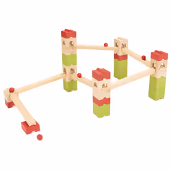 JEUJURA Circuit De Billes - 39 Pieces, 4 an(s), Bois, 39 pièce(s), 1,36 kg