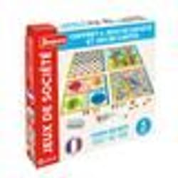 JEUJURA COFFERT "4 JEUX" ET JEU DE CARTES