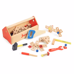JEUJURA Boite A Outils En Bois, 3 an(s)