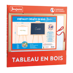 JEUJURA Chevalet Creatif En Bois - Vue supplémentaire 2