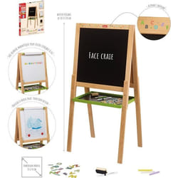 JEUJURA GRAND TABLEAU MULTIFONCTIONS EN BOIS avec fonction DESSIN