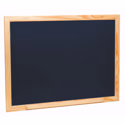 JEUJURA Grand Tableau Noir En Bois 88 X 66