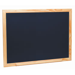 JEUJURA Grand Tableau Noir En Bois 88 X 66