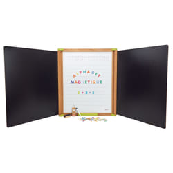 JEUJURA Grand Triptyque En Bois Magnet