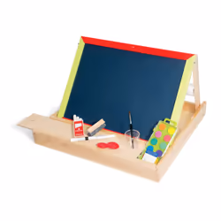JEUJURA Pupitre Multifonctions En Bois, 3 an(s), Bois, Multicolore